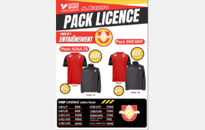 Renouvellement licence saison 2025/2026