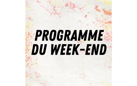 Programme du week-end